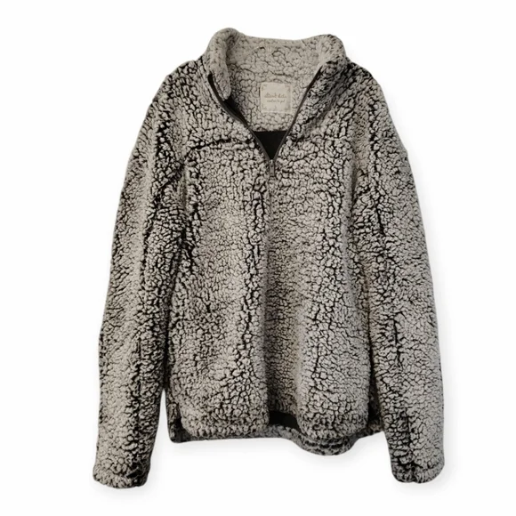 Altar'd State Cozy Sherpa pullover 1/2 zip - Picture 1 of 11